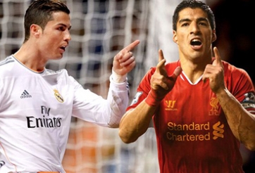 Ronaldo bắt kịp Suarez trong cuộc đua Pinichi